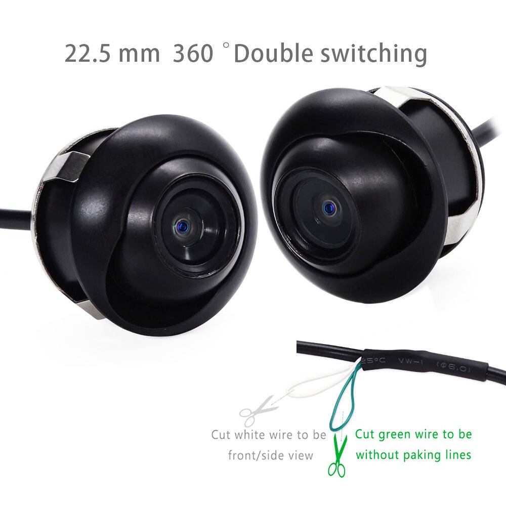 Waterproof Wide Angle Night Vision Backup Camera for Cars