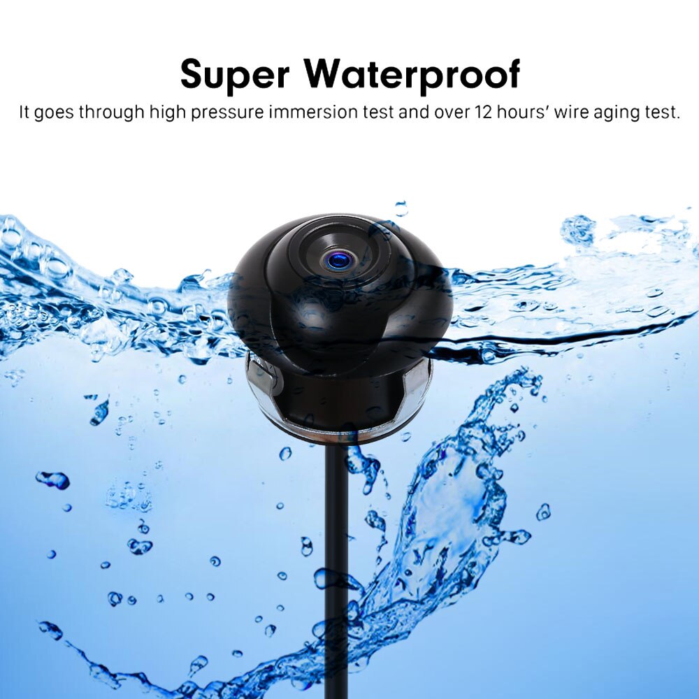 Waterproof Wide Angle Night Vision Backup Camera for Cars