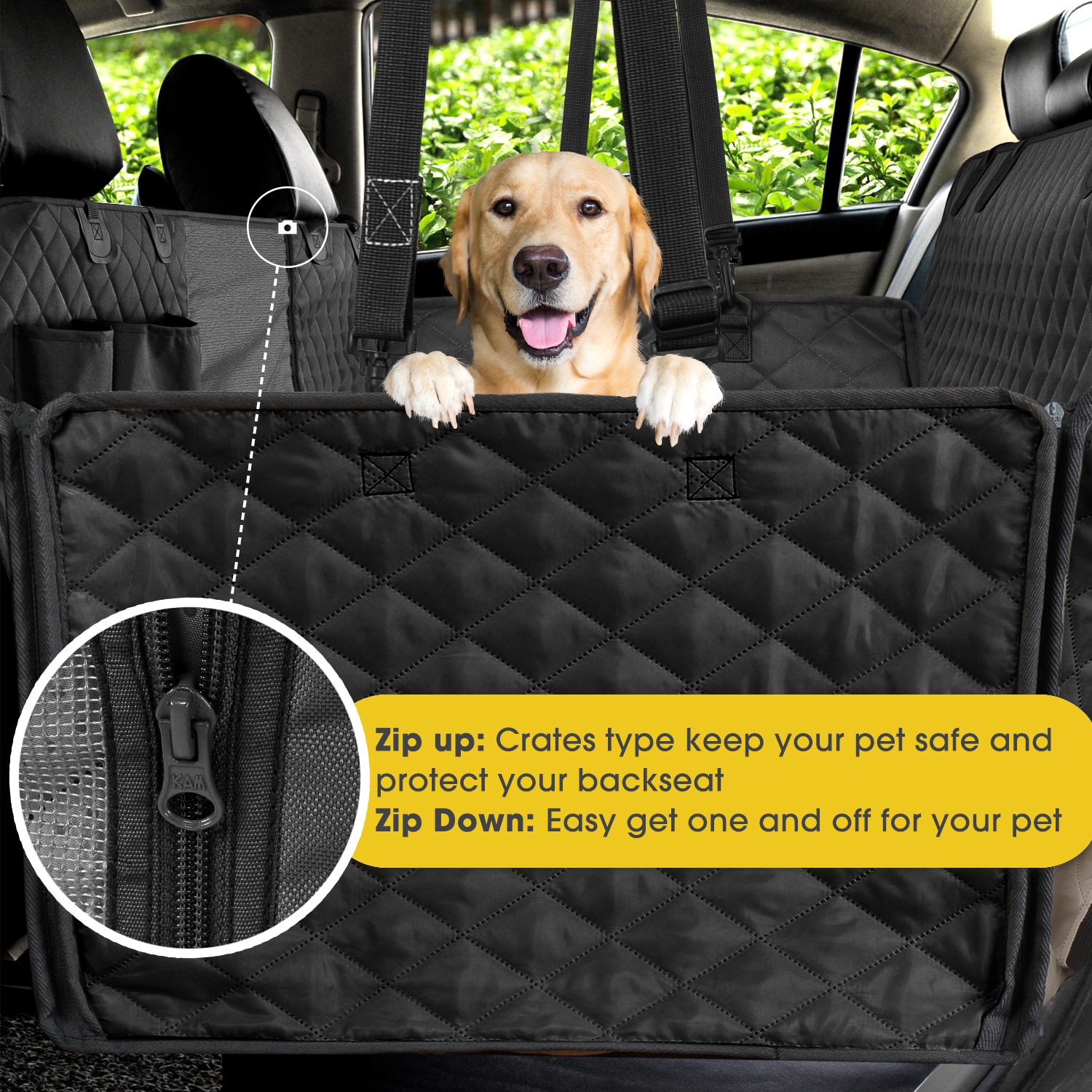 Large Dog Car Seat Cover Large Dog Car Seat Cover