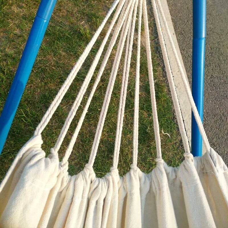 White Camping Canvas Hammock White Camping Canvas Hammock