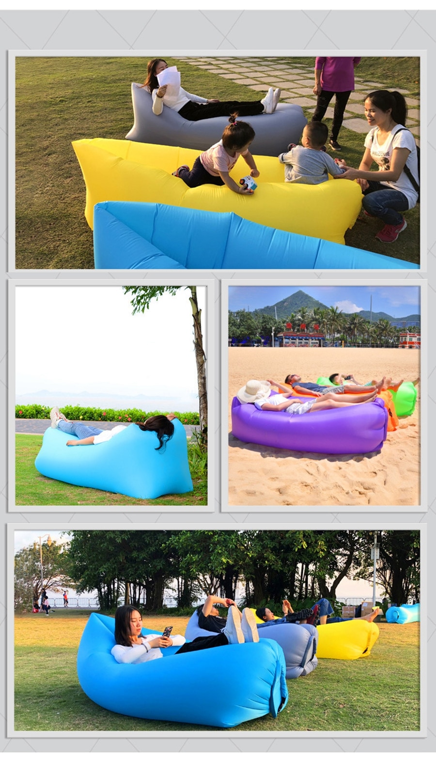 Inflatable Air Lounger Inflatable Air Lounger
