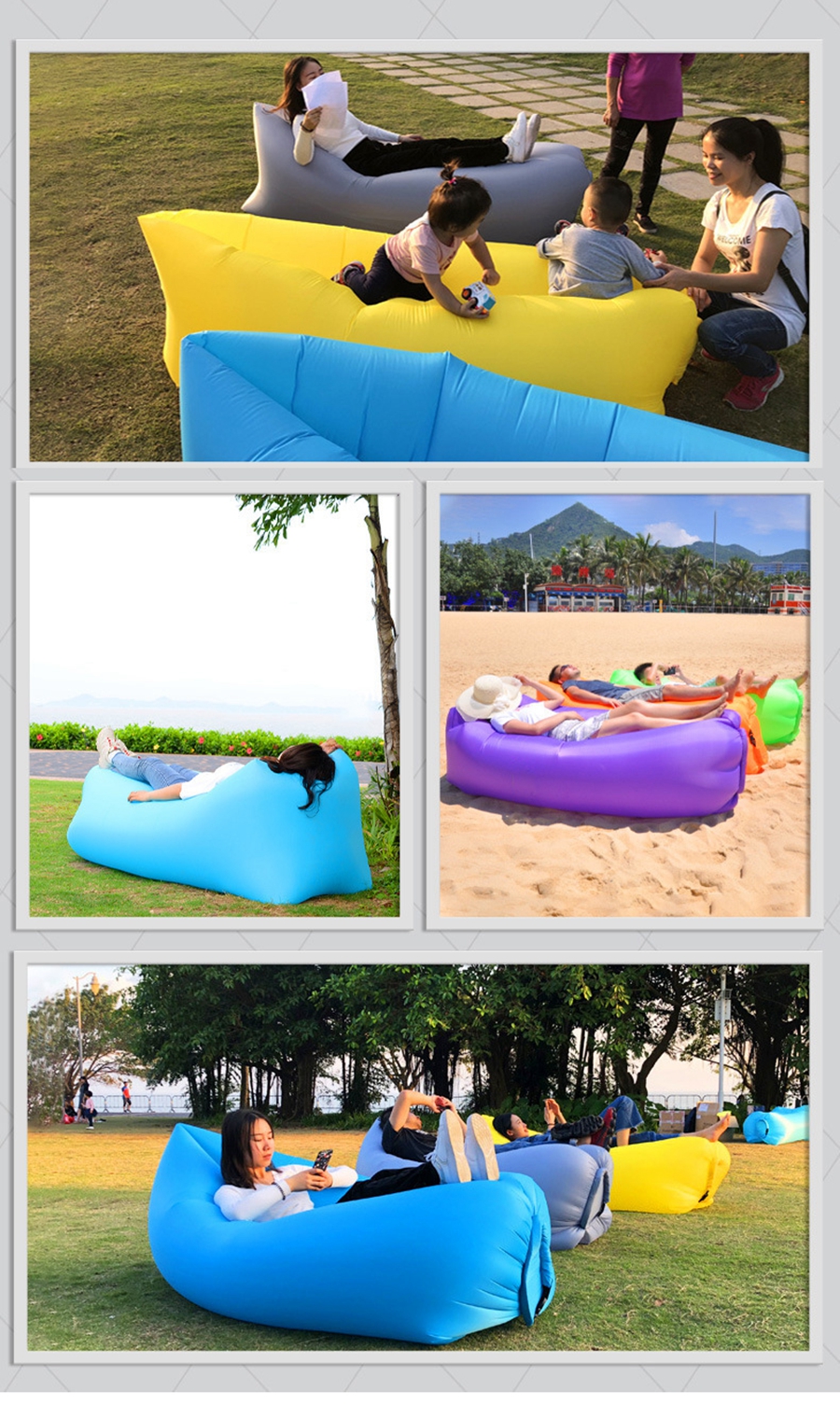 Inflatable Air Lounger Inflatable Air Lounger