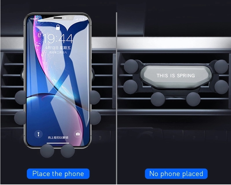 2020 New One Universal Car Phone Holder GPS Stand Gravity Stand For Phone in Car Stand No Magnetic For iPhone X 8 Xiaomi Support 2020 New One Universal Car Phone Holder GPS Stand Gravity Stand For Phone in Car Stand No Magnetic For iPhone X 8 Xiaomi Support